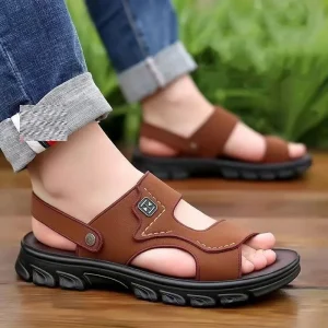 Open Toe Mens Athletic Sandals Outdoor Strap Summer Beach Sandals Waterproof Shoes Sport Gym Hiking Sandals for Men