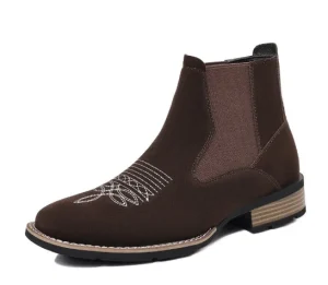 Original Quality Factory Men’s Ankle Chelsea Boots Velvet Anti Slip for All Seasons