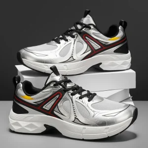 Outdoor Large sized Breathable Lightweight Sports Shoes Comfortable Casual Men’s Running Shoes