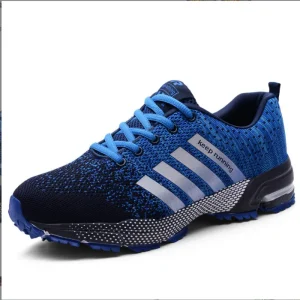 Outdoor Marathon Sports Shoes Made of Synthetic Leather for Foreign Trade Running Shoes