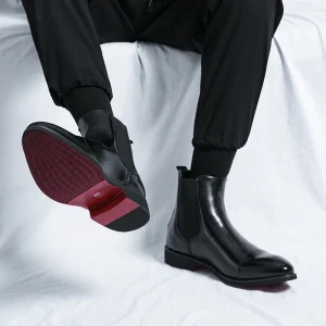 Oxford Leather Men’s Business Dress Shoes Fashion Formal All Seasons Men’s Leather Ankle Boots Shoes
