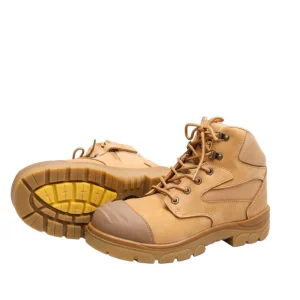 PU Midsole TPU Outsole Mesh Lining Top Grain Nubuck Leather Upper Insulated Electrical Men’s Steel Toe Work Boots Safety Shoes