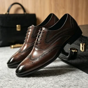 Party Mens Dress Shoes & Oxfords Burnish Popular Design Leather Dress Shoes for Men High Quality Italian Shoes Men