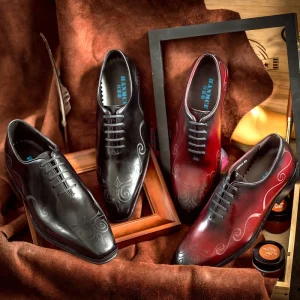 [Party Shoes] Spring Summer New Korean Style Men’s Business Formal Lace up Breathable Anti Slip Oxford Shoes
