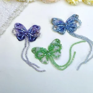 Pendant Retro Butterfly Jewelry Bohemia Fringe Diy Materials