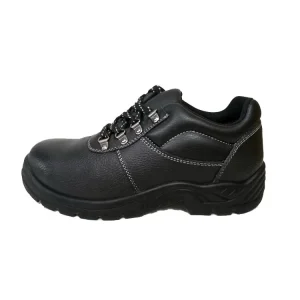 Popular and Hard Wear Tooling Men’s Safety Shoes and Working Shoes with Steel Toe Black PU Anti Slip Summer Shoes Mesh