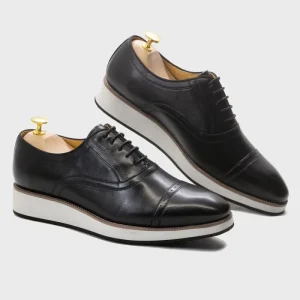Premium Quality Italian Style Casual Sport Leather Men’s Shoes Lace-Up Comfortable Walking Style Dress Handmade Shoes Nice Blue