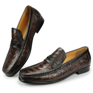 Price Men’s Casual Shoes Slip On Genuine Leather Loafers Comfort Breathable Light Weight Business Office Career Wears