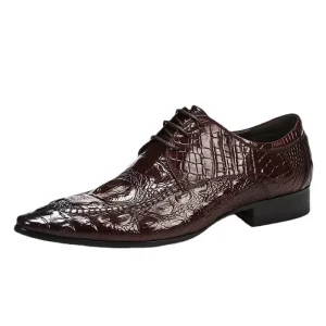 Print Business Formal Occasion Tassels Loafers Slip on Shoes Men Leather Shoes Genuine Leather Men’s Leather Loafers