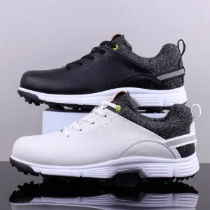 Professional Men Golf Shoes Comfortable Spikes Outdoor Walking Sneakers Sport Sneakers Men Zapatos De Golf Shoes Men Golf Shoes