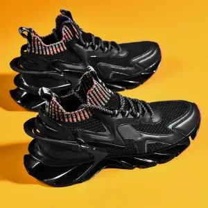 Pvc Large Size Blade Shoes Breathable Men’s Running Sneakers Zapatillas De Deporte Para Hombre