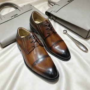Ready to Ship Men’s Formal Genuine Leather Shoes Business Shoes Formal Business Shoes Luxury Handmade Gentleman Wedding Shoes