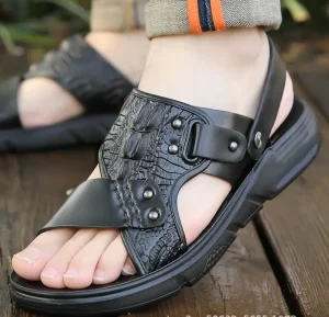 Sandals Men’s Beach Shoes Anti Slip Waterproof Wear Resistant Suitable for Both Men and Outdoor Wear Comfortable for Men