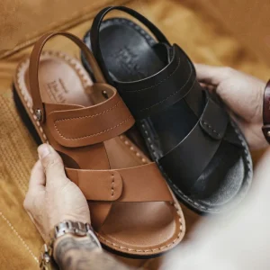 Sandals for Men Summer Business Casual Shoes Comfortable Slip On Fisherman Beach Sandals