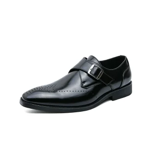Sapatos Masculinos Formal Large Size Business Men’s Official Pu Shoes for Office