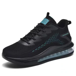 Shoes Men Summer New Breathable Lace-up Men’s Light Sports Shoes Soft Sole Leisure Sneakers
