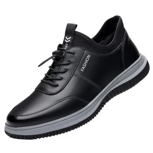 Shoes PU Leather Upper Water Resistant Men’s Outdoor Walking Shoes for Men