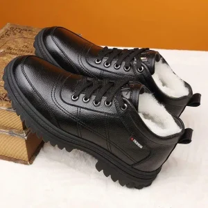 Simple Design Winter Lightweight Waterproof Warm Outdoor Men’s Snow Boots