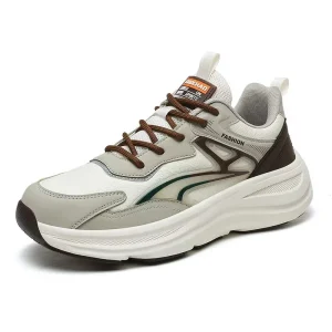 Simple Men’s Comfortable Walking Shoes Ultra light Soft Soles Versatile and Breathable Running Shoes Wear resistant