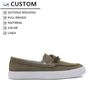 Slip On Men’s Walking Casual Breathable Mesh Lining Loafers Lightweight Anti Slippery Checkered Hard Wearing EVA Midsole Rubber