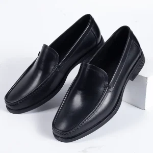 Slip on Genuine Leather Casual Oxford Business Office Loafers Dress Men Shoes