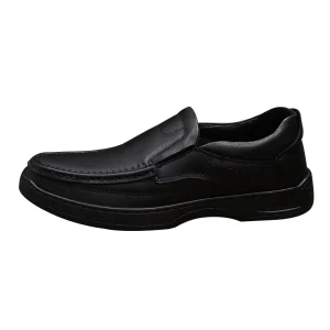 Soft Leather Business Men’s Shoes Casual Thick Soled Men’s Shoes Fashionable Set Foot Leather Shoes Four Seasons