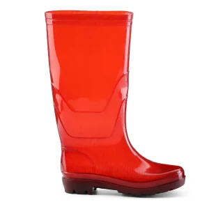 Soft Rubber Boots Light Weight Winter Summer Autumn Waterproof PVC Men’s Knee High Rain Gumboots Cotton Lining