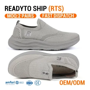 Soft Sole High Elastic Walking Men’s Shoes with Breathable Lightweight Structure Slip on for Daily Travel Sweat Free Comfort