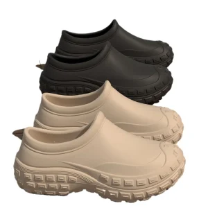 Source Kitchen Shoes Rain Boots Men’s Shoes Breathable Thickening Non-slip Waterproof and Hard-wearing Chef Labor
