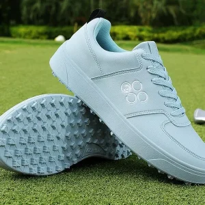 Spikeless Golf Shoes Golf Shoes Men Comfortable Waterproof Non slip Fixed Spikes Outdoor