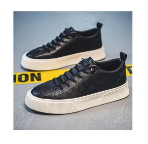 Sports Casual Shoes Men’s Autumn Slip-On Comfortable Small White Fashion Shoes