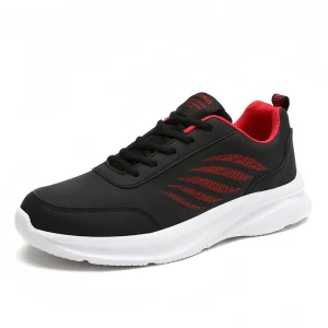 Sports Shoes Lightweight Running Shoes Lace up Casual Chunky Sneakers Men’s Summer