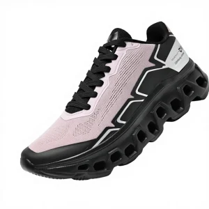 Spring New Fashionable Thick-Soled Men’s Running Shoes Trendy Outdoor Casual Ultra-Light Mesh Breathable EVA Outsole