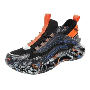 Spring New Men’s Shoes Mesh Sports Trendy Casual Running Soft Soled Breathable