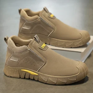 Spring Soft Soled Work Shoes for Men’s Sports Breathable Industrial Labor protection Shoes Labor protection and Dirt Prevention
