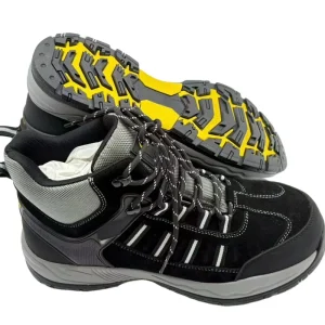 Steel toe Men’s Safety Shoes Stylish Lightweight Comfortable Casual Work Shoes with Anti smashing Protection