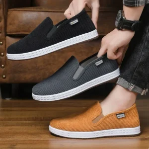 Summer Autumn Men’s Retro Comfortable Canvas Insole Work Sneakers