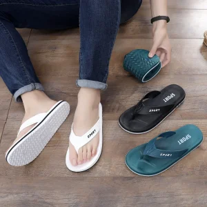Summer Men’s Casual Flip Flops Men’s Slippers Non slip Deodorant Shoes Sandals Beach Slippers