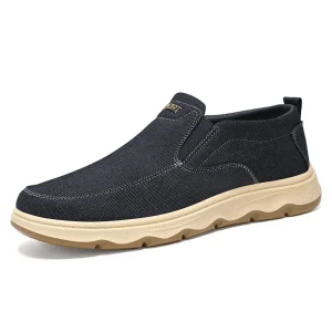 Summer Men’s Casual Single Shoes Cross Border Dropshipping Versatile Breathable Slip-On Chunky Dad Shoes