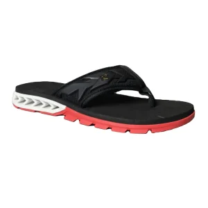 Summer Men’s Fashion Outdoor Slippers Shock Absorbing Breathable TPR Rubber Strap Fishbone Sole Peep Toe TPU Midsole