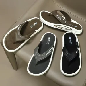 Summer Men’s Style Outdoor Trendy Thick Soled Outdoor Beach Shoes for the Terrace