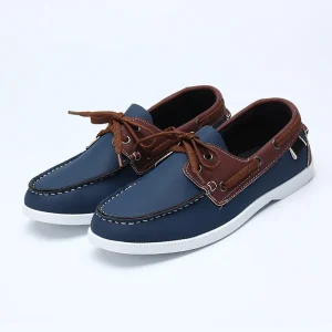 Summer Men’s Versatile Fashionable Personality Dot Shoes Work Commuting Office PU Upper PVC Outsole Round Toe