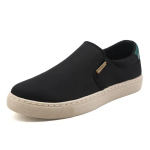 Summer New Design Slip on Comfort Walking Style Shoes Big Size Men’s Lightweight Breathable Casual Canvas Shoes
