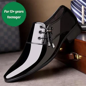 TPY0 Men’s Leather Formal Shoe Dress Shoe Boy Sneaker Wedding Shoe Business Shoe Campus Shoe High Quality Casual Shoe for Men
