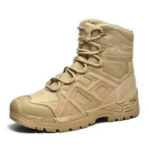 Tactical Boots High Top Outdoor Boots Hiking Shoes Desert Tooling Boots Men
