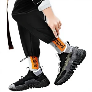 Terry Thickened Autumn Winter Trendy Sneakers Teenagers Men’s Casual Running Shoes Fashionable Model 6616 Made
