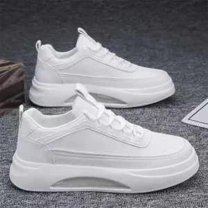 Thick Soled Height Increasing Casual Versatile Sports White Shoes Trendy Men’s Shoes