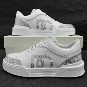 Trending Luxury Designer High-end Men’s Shoes Breathable White Platform Sneakers High-quality Casual Men’s Shoes