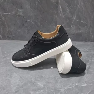 Trendy Lightweight Travel Flat Shoes Sports Anti slip Breathable Soft Chaussures En Cuir Pour Hommes Men’s Walking Running Shoes