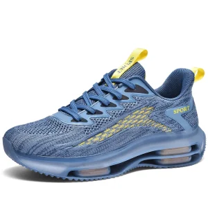 Trendy Men’s Shoes Thick Sole Shock-absorbing Men’s Sports Shoes Breathable Casual Running Shoes